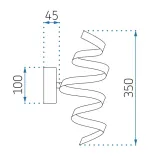 toolight-lampa-app826-w-spring-black-stan-nowy