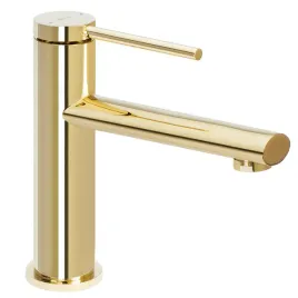 bateria-umywalkowa-stojaca-rea-oval-zloty