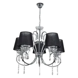 lampa-sufitowa-zyrandol-do-salonu-led-chromowana-z-czarnymi-abazurami-5xe27