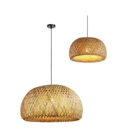 zyrandol-lampa-wiszaca-pleciona-1-punkt-swiatla-e27