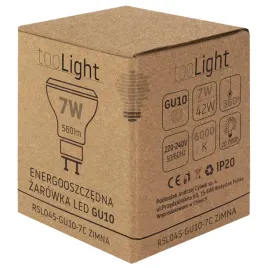 zarowka-led-gu10-7w-barwa-biala-zimna-6000k-toolight-rsl045-gu10-7c