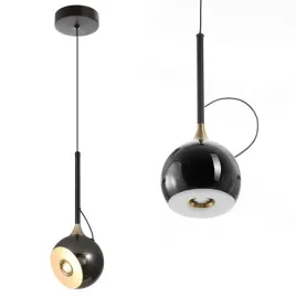 lampa-wiszaca-zyrandol-toolight-czarna-ze-zlotym-akcentem-led