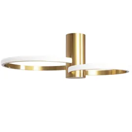 lampa-sufitowa-plafon-led-zlota-toolight-led-zloty-szczotkowany