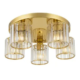 lampa-sufitowa-toolight-zlota-5-kloszy-krysztalowych-5xe27