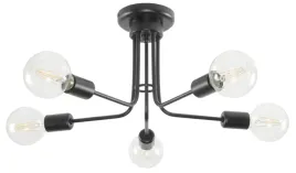 lampa-sufitowa-wiszaca-zyrandol-do-salonu-czarny-loft-led-5xe27