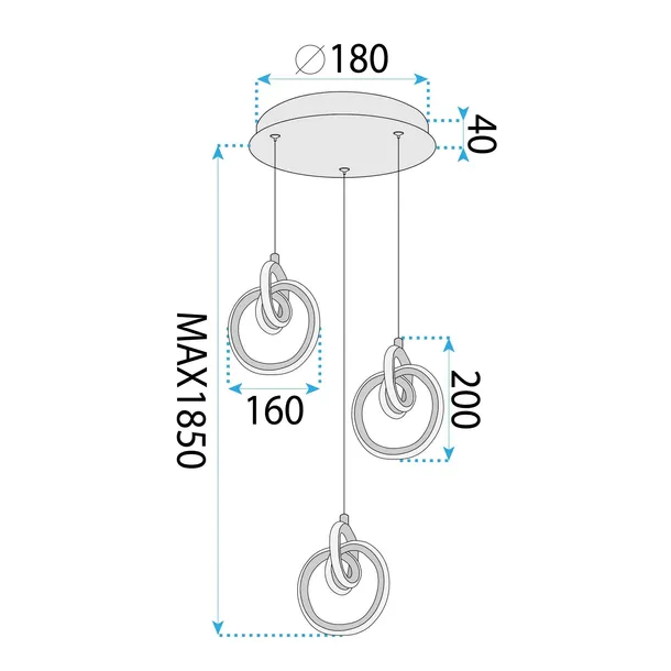 toolight-lampa-lhj093-3cp-gold-material-dominujacy-tworzywo-sztuczne