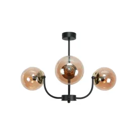 lampa-wiszaca-sufitowa-zyrandol-kule-bursztynowe-sypialnia-loft-3xe14