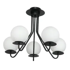 lampa-wiszaca-sufitowa-zyrandol-loft-do-kuchni-biale-kule-czarna-led-5xe14