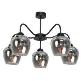 lampa-wiszaca-sufitowa-zyrandol-loft-do-kuchni-klosz-grafit-led-5xe27