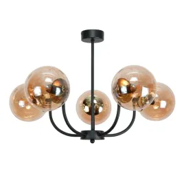 lampa-wiszaca-sufitowa-zyrandol-sypialnia-kule-bursztyn-loft-5xe14-15-130