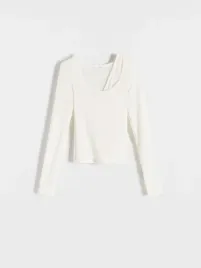 bialy-longsleeve-ze-strukturalnej-dzianiny-reserved-xl