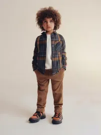 brazowe-bawelniane-dzianinowe-spodnie-reserved-158