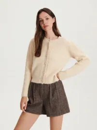 brazowe-szorty-z-dodatkiem-welny-reserved-xl