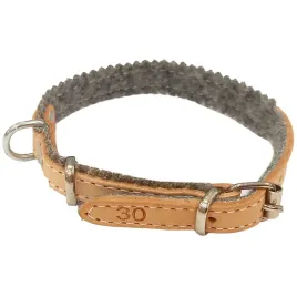 obroza-dla-psa-skorzana-bezowa-10mm-20-26cm-polski-producent