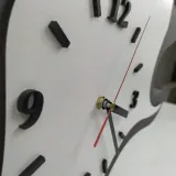 wielki-zegar-scienny-czarny-antracyt-gitara-stan-nowy
