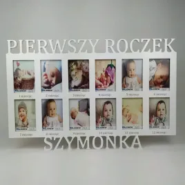 multiramka-ramka-na-zdjecia-pierwszy-roczek-imie-12-zdjec-10x15-grawer