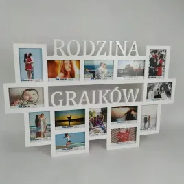 multirama-ramka-na-zdjecia-z-napisem-rodzina-nazwisko-mdf-14-zdjec