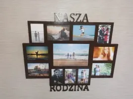 multirama-ramka-na-zdjecia-z-napisem-nasza-rodzina-mdf-12-zdjec
