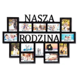 multirama-ramka-na-zdjecia-z-napisem-nasza-rodzina-mdf-14-zdjec