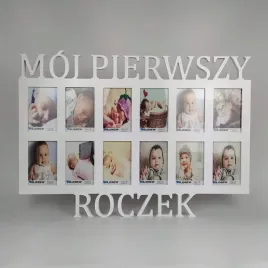 multiramka-ramka-na-zdjecia-z-napisem-moj-pierwszy-roczek-mdf-12-zdjec-10x