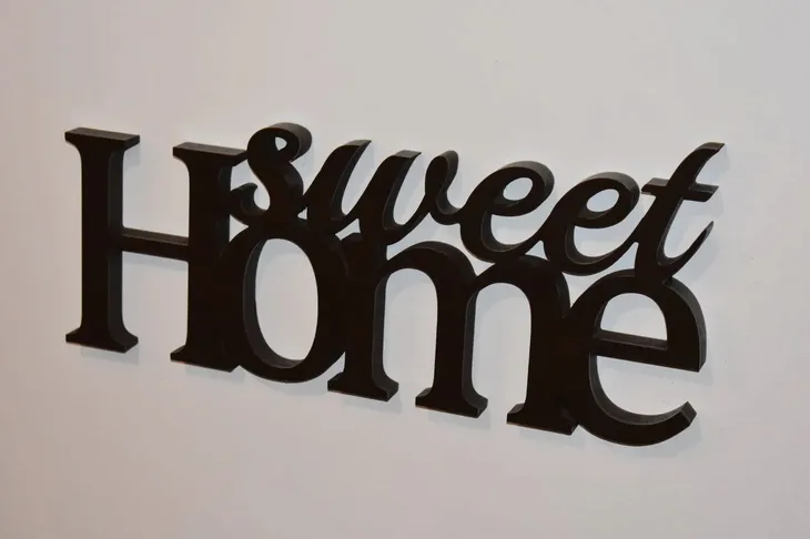 napis-3d-sweet-home-stan-nowy