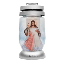 znicz-szklany-lampion-bolsius-jezus-bialy-225cm