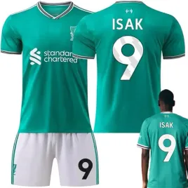 komplet-pilkarski-koszulka-alexander-isak-liverpool-fc-rozmiary