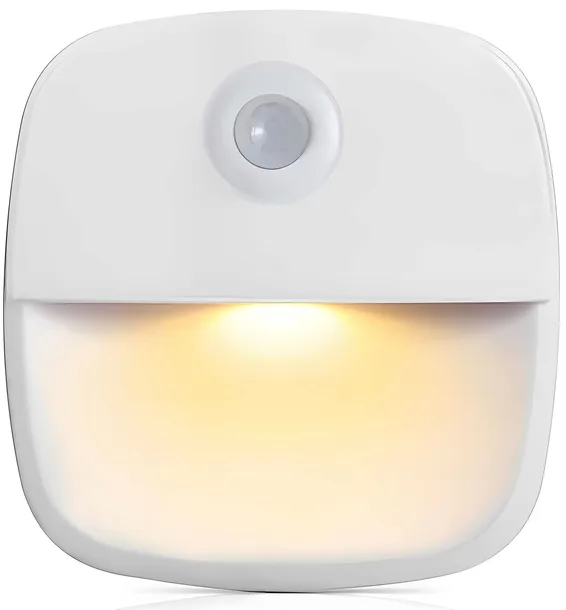 LAMPKA NOCNA LED z czujnikiem ruchu zmierzchu na schody korytarz garderoba