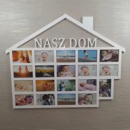 multiramka-ramka-na-zdjecia-nasz-dom-z-dachem-19-zdjec-10x15