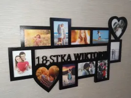 multirama-ramka-na-zdjecia-18-stka-imie-mdf-11-zdj-serca