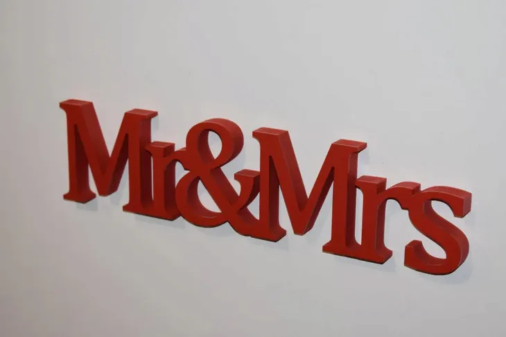napis-3d-mrandmrs-stan-nowy