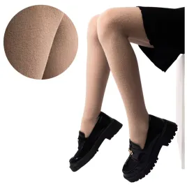 rajstopy-dziewczece-dzieciece-bawelniane-gladkie-cieple-grube-ecru-biale