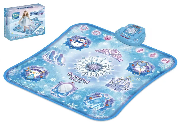 MATA DO TAŃCA DLA DZIECI Z BLUETOOTH 4 TRYBY GRY MUZYCZNA TANECZNA 103X85CM
