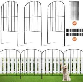 ogrodzenie-ogrodowe-6133-cm-bez-wykopu-25-paneli