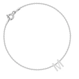 srebrna-bransoletka-literka-m