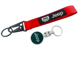 jeep-zestaw-brelok-zielony-metalowy-do-kluczy-smycz-czerwona-20-cm