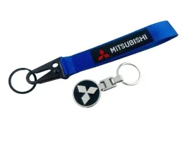 mitsubishi-zestaw-brelok-czarny-metalowy-do-kluczy-smycz-niebieska-20-cm