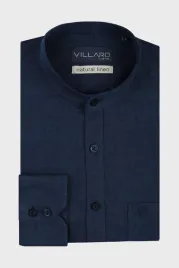 granatowa-koszula-meska-stojka-len-slim-fit-s-176-182