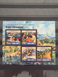 znaczki-malarstwo-cezanne-sierra-leone-czysty-zn14