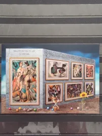 znaczki-malarstwo-kubizm-sierra-leone-czysty-zn16