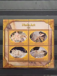 znaczki-malarstwo-renoir-courbet-jajpur-czysty-zn10