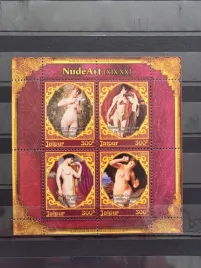 znaczki-malarstwo-godward-bouguereau-jajpur-czysty-zn12