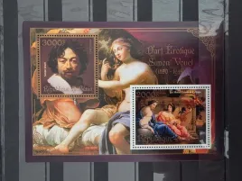 znaczki-malarstwo-vouet-benin-czysty-zn36