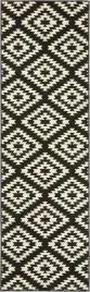 chodnik-80x250cmnowoczesny-wzor-do-przedpokoju-korytarzaczarno-kremowy