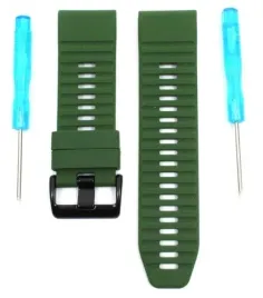 pasek-silikonowy-do-garmin-fenix-3-3hr-zielony