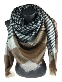 jordan-collection-miekka-i-ciepla-chusta-krata-brazowy-szary-57-140x140cm