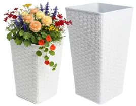 doniczka-technorattan-wysoka-ogrodowa-taras-balkon-ogrod-biel-wysoka-30-cm