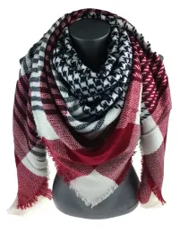 jordan-collection-miekka-i-ciepla-chusta-krata-bordowy-czarny-57-140x140cm