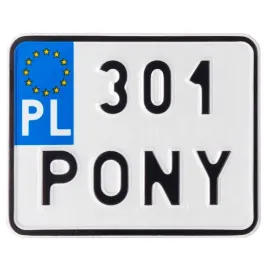 tablica-gadzet-do-ramki-rejestracyjnej-motorower-skuter-motorynka-301-pony