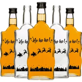 butelka-warta-500-ml-renifer-ho-zestaw-szklanych-butelek-gitf-choinka
